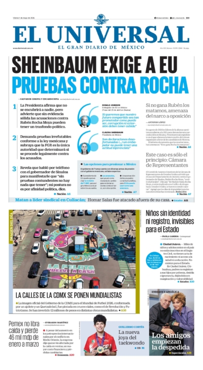 El Universal - 1 de mayo de 2026
