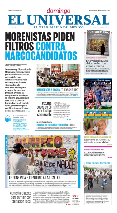 El Universal - 3 de mayo de 2026