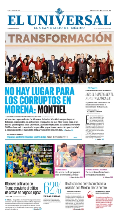 El Universal - 4 de mayo de 2026