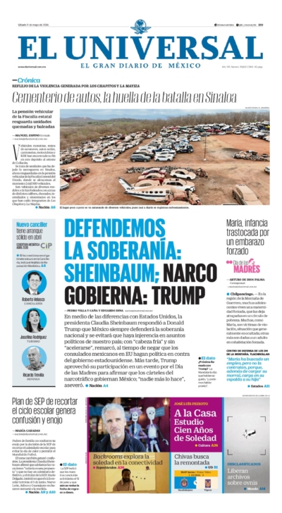 El Universal - 9 de mayo de 2026