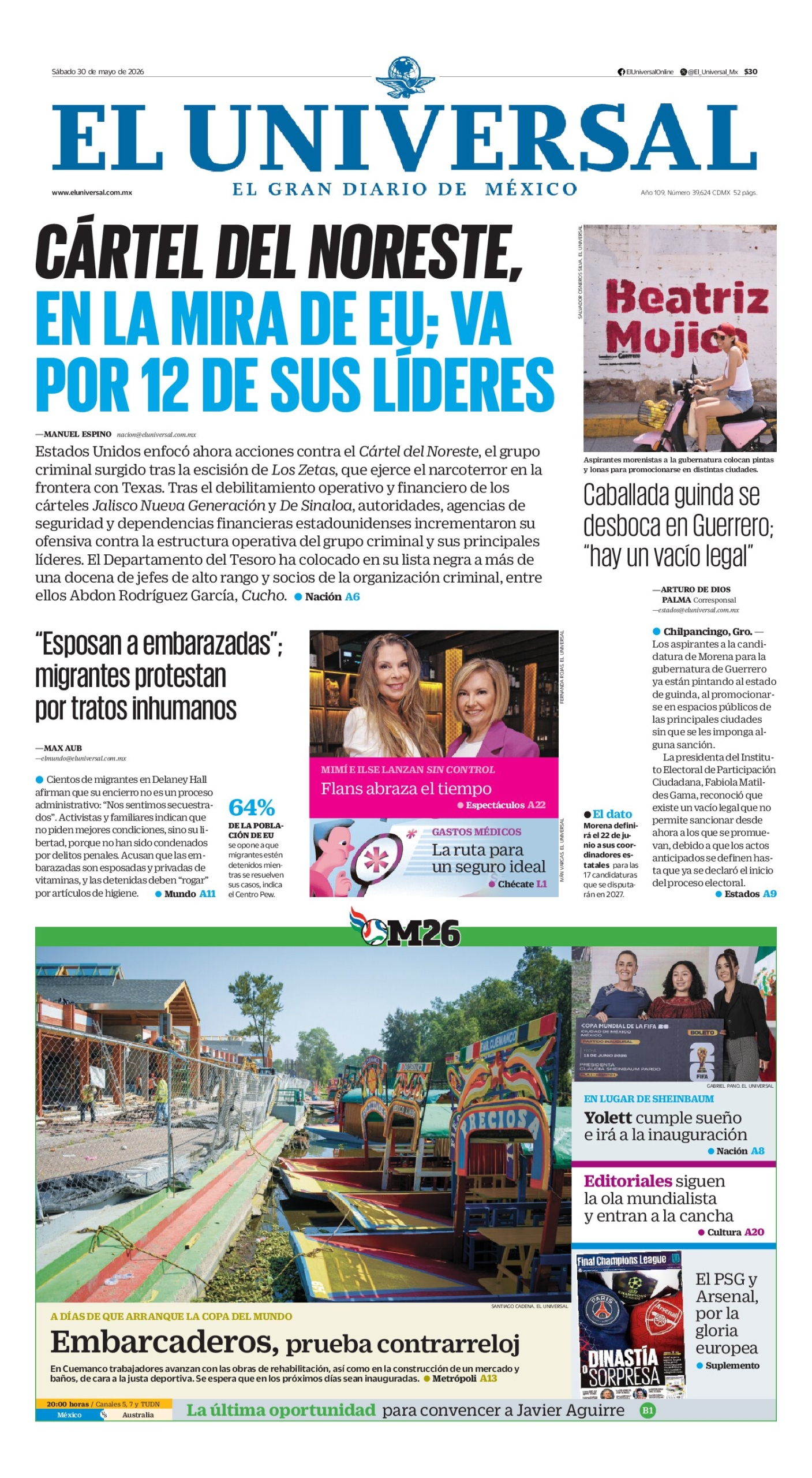 El Universal - 30 de mayo de 2026