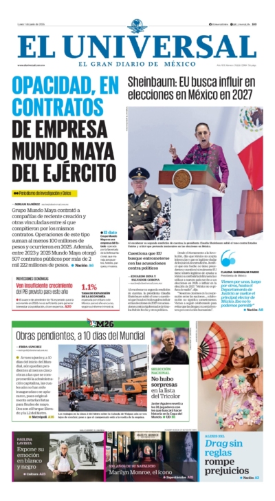El Universal - 1 de junio de 2026