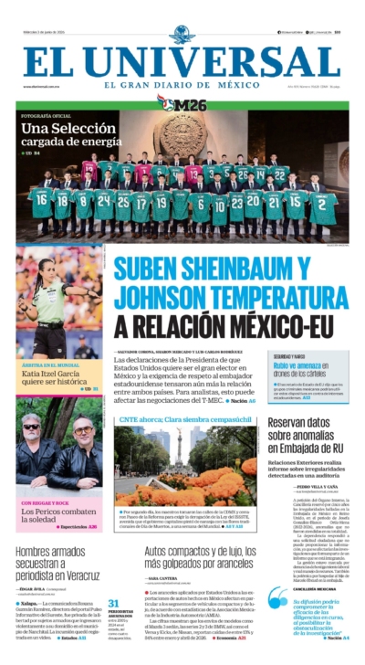 El Universal - 3 de junio de 2026