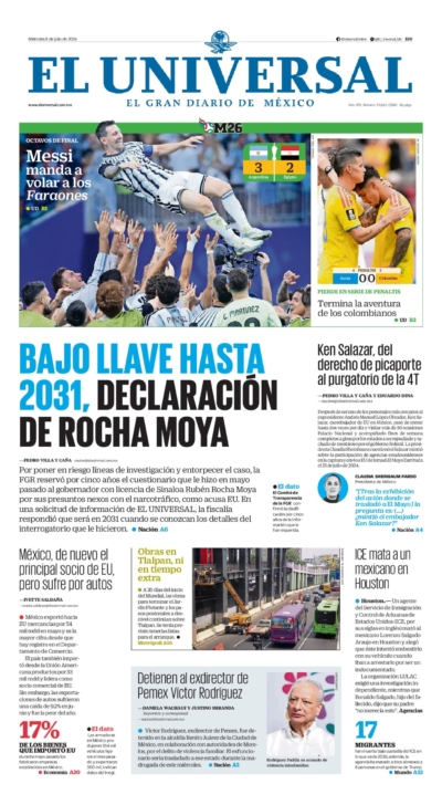 El Universal - 8 de julio de 2026