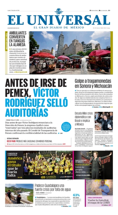 El Universal - 27 de julio de 2026