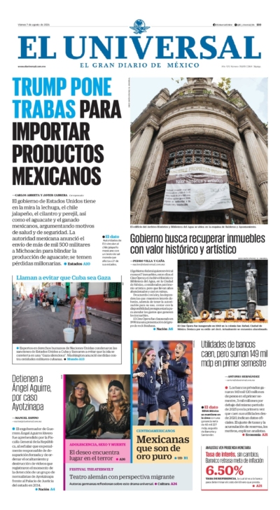 El Universal - 7 de agosto de 2026