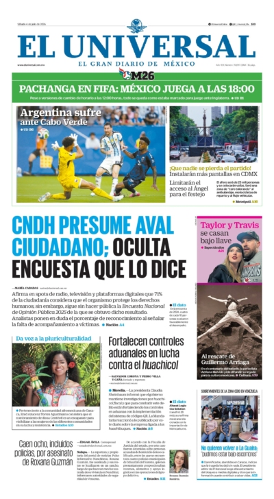 El Universal - 4 de julio de 2026