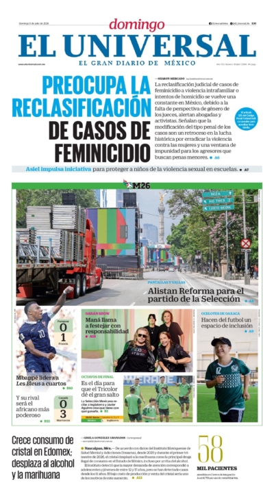 El Universal - 5 de julio de 2026