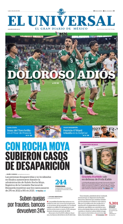 El Universal - 6 de julio de 2026