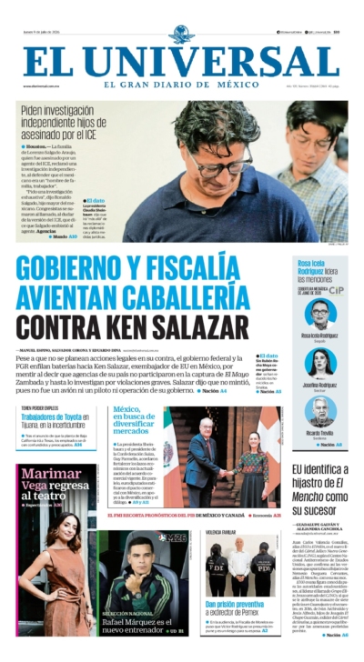 El Universal - 9 de julio de 2026
