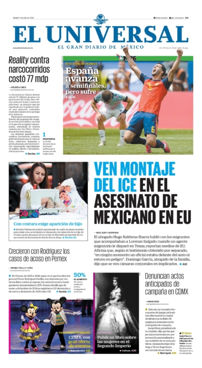 El Universal - 11 de julio de 2026