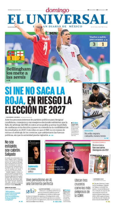 El Universal - 12 de julio de 2026