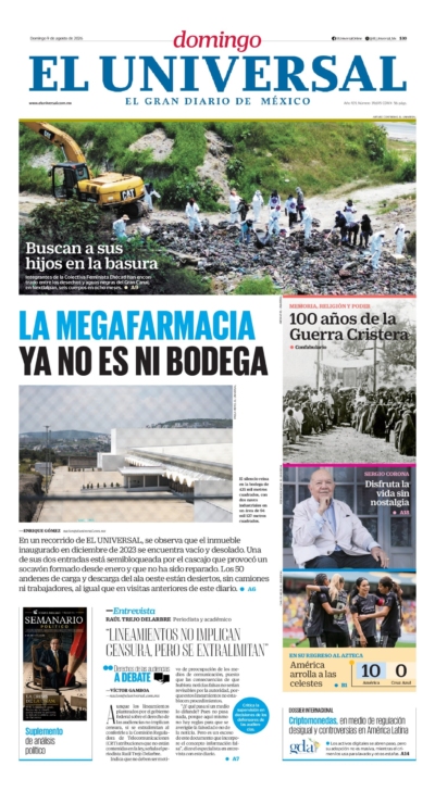 El Universal - 9 de agosto de 2026
