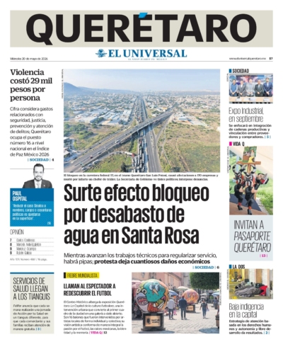 Querétaro - 20 de mayo de 2026