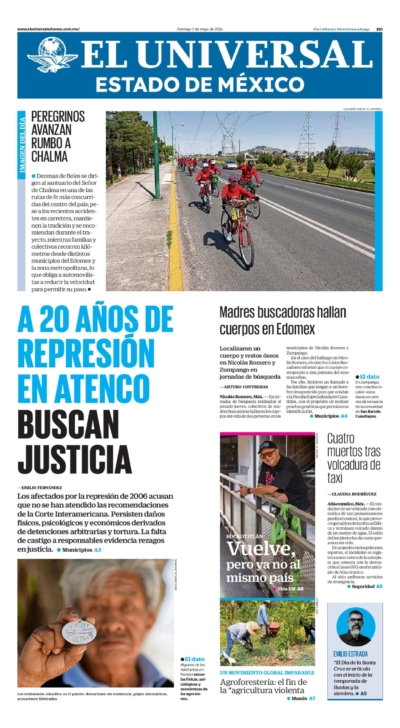 Estado de México - 3 de mayo de 2026
