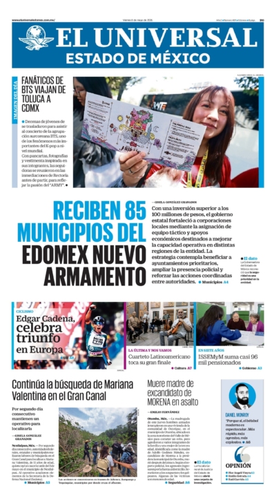 Estado de México - 8 de mayo de 2026