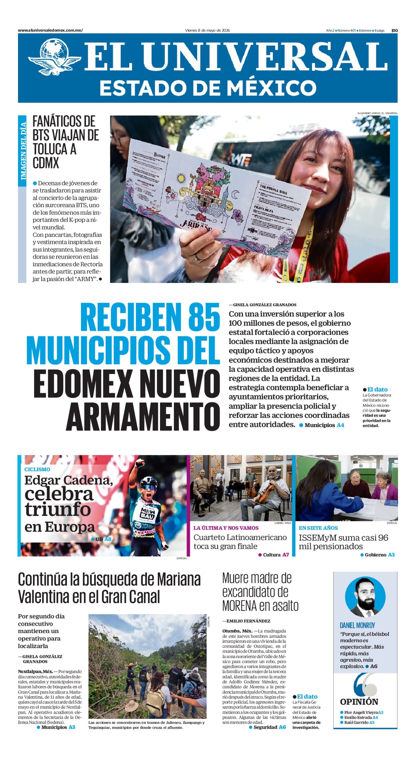 Estado de México - 8 de mayo de 2026