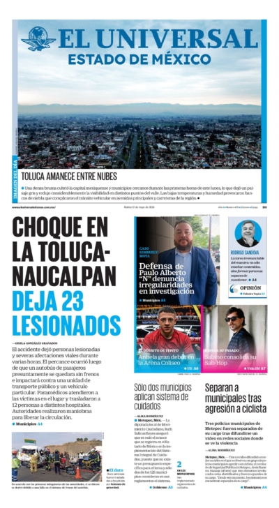 Estado de México - 12 de mayo de 2026
