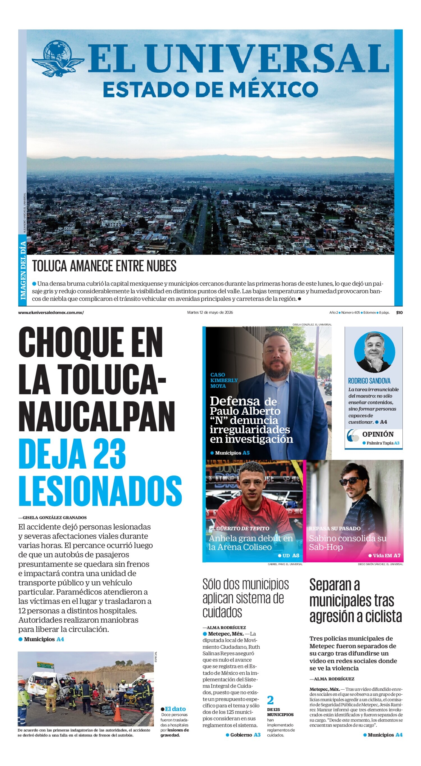 Estado de México - 12 de mayo de 2026
