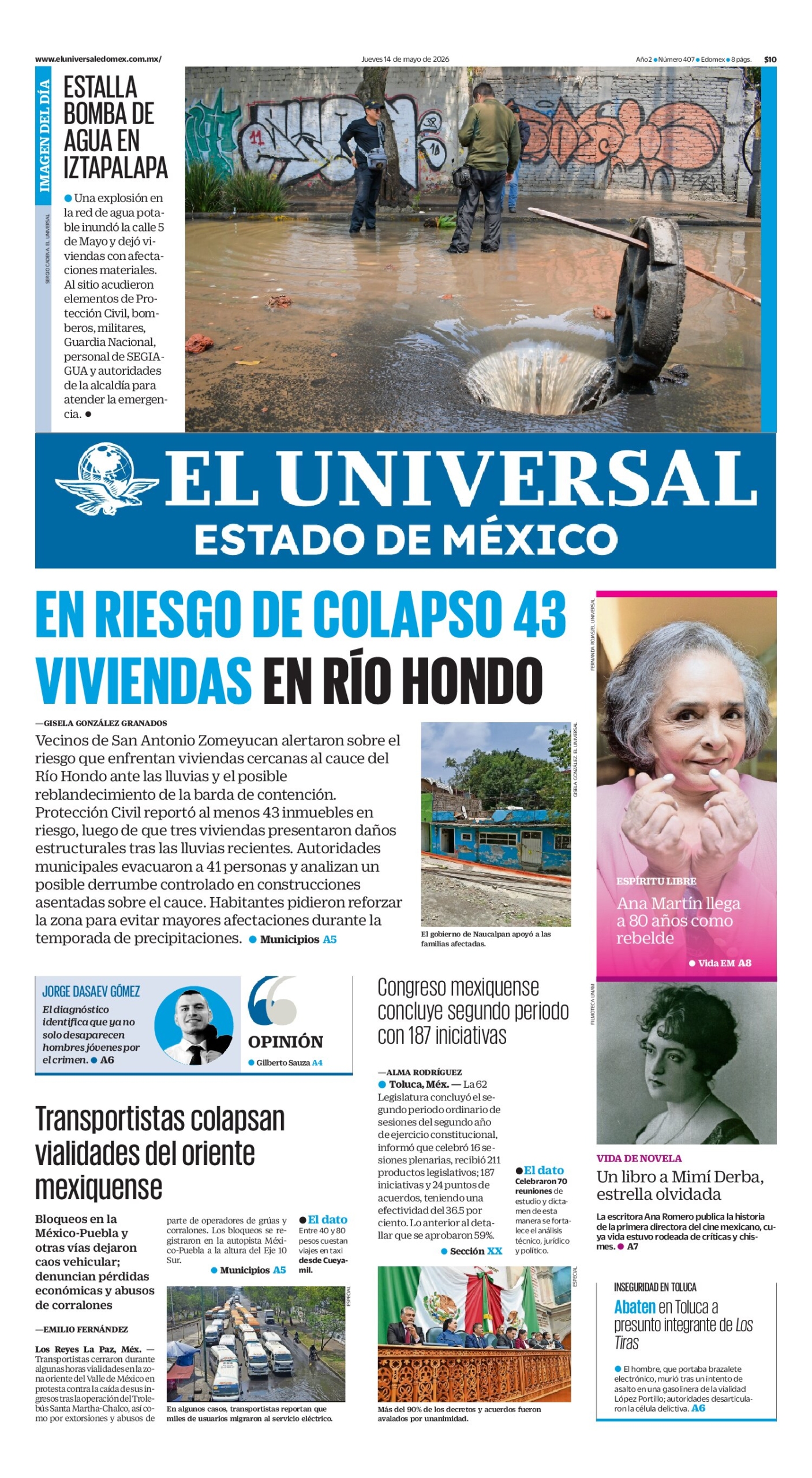 Estado de México - 14 de mayo de 2026