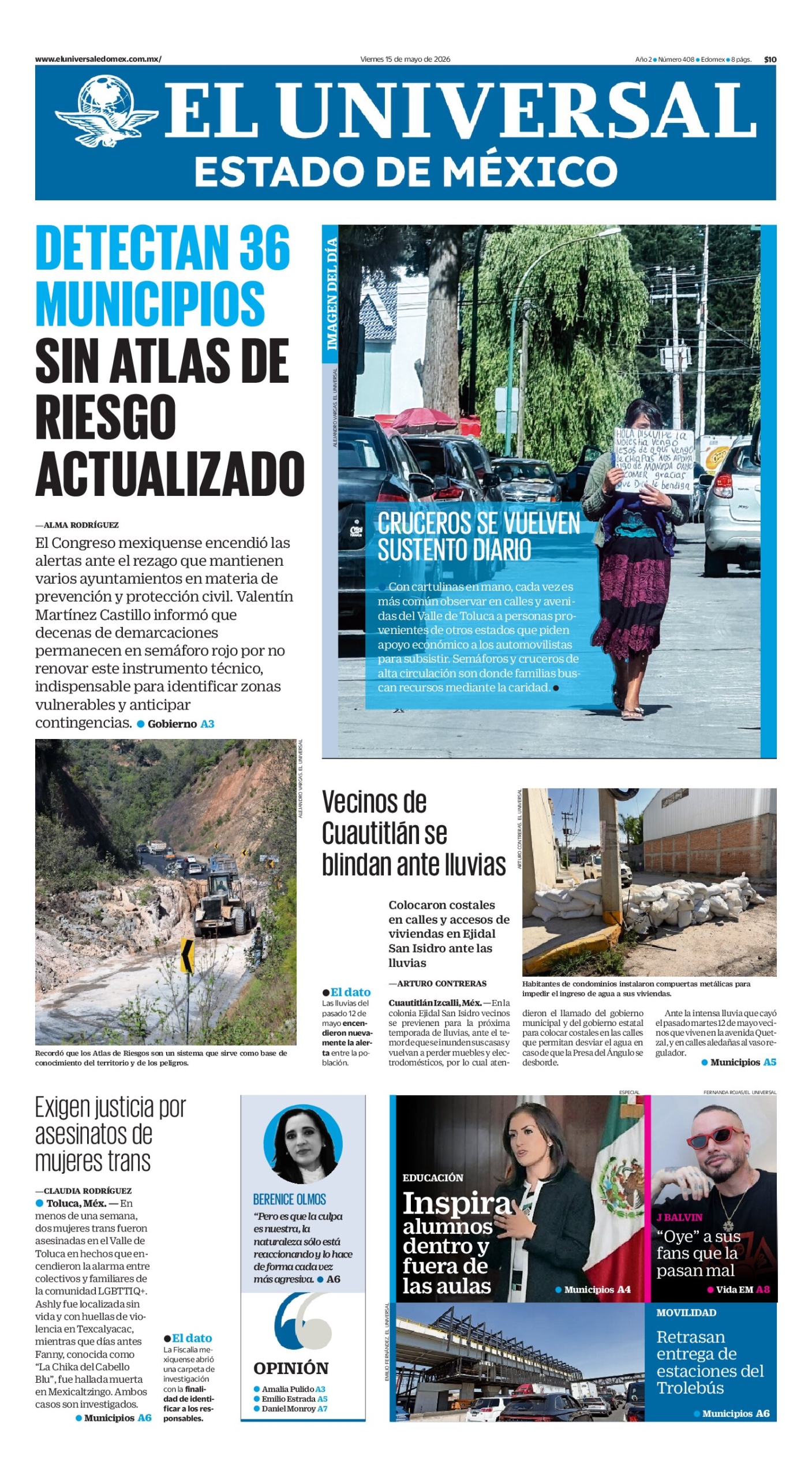 Estado de México - 15 de mayo de 2026