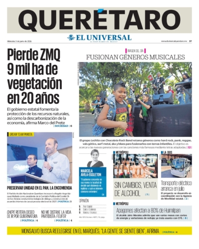Querétaro - 3 de junio de 2026
