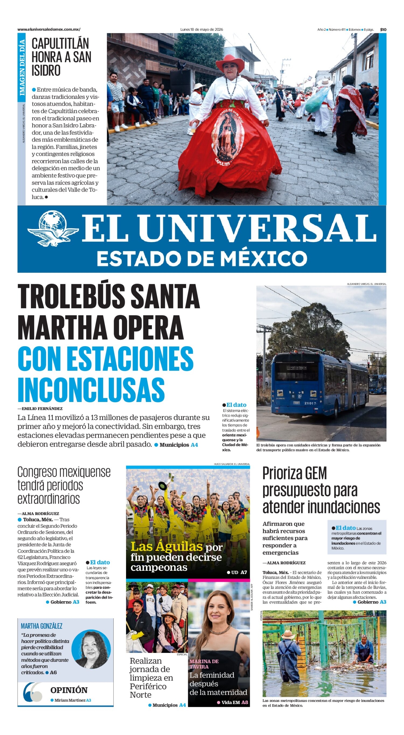 Estado de México - 18 de mayo de 2026