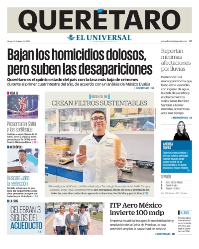 Querétaro - 5 de junio de 2026