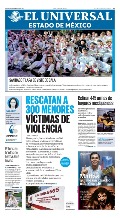 Estado de México - 11 de agosto de 2026