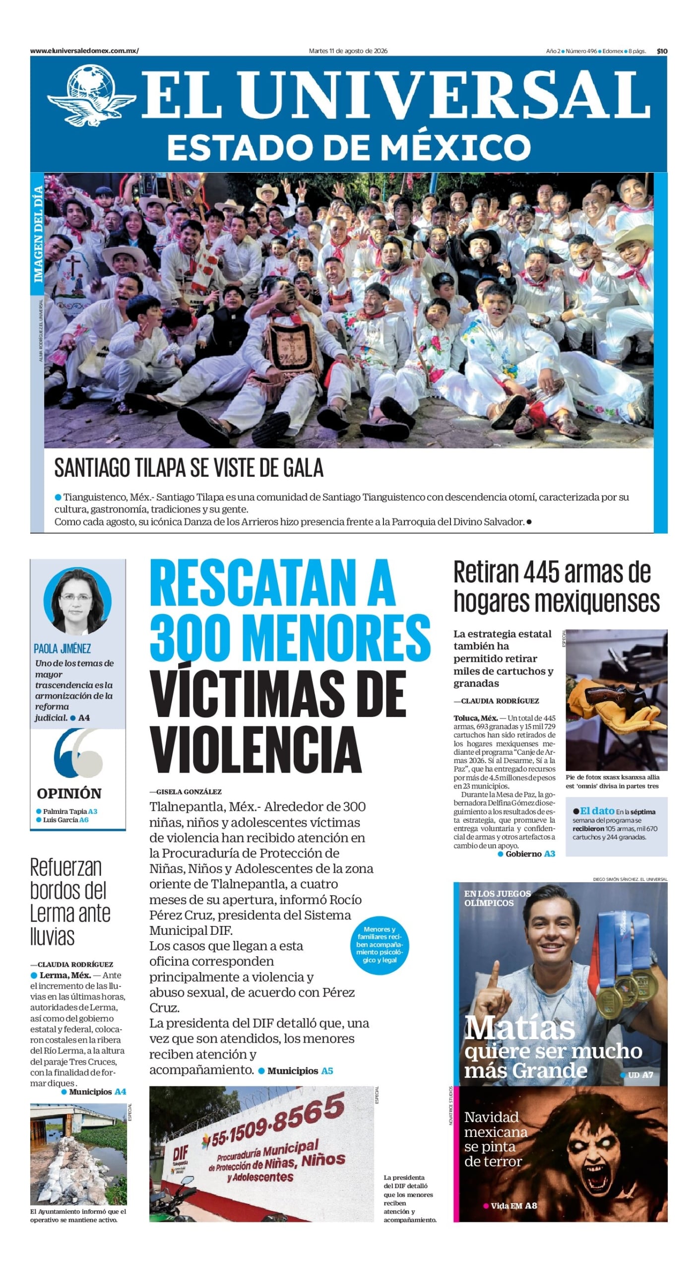 Estado de México - 11 de agosto de 2026