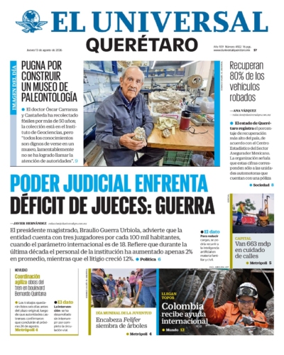 Querétaro - 13 de agosto de 2026