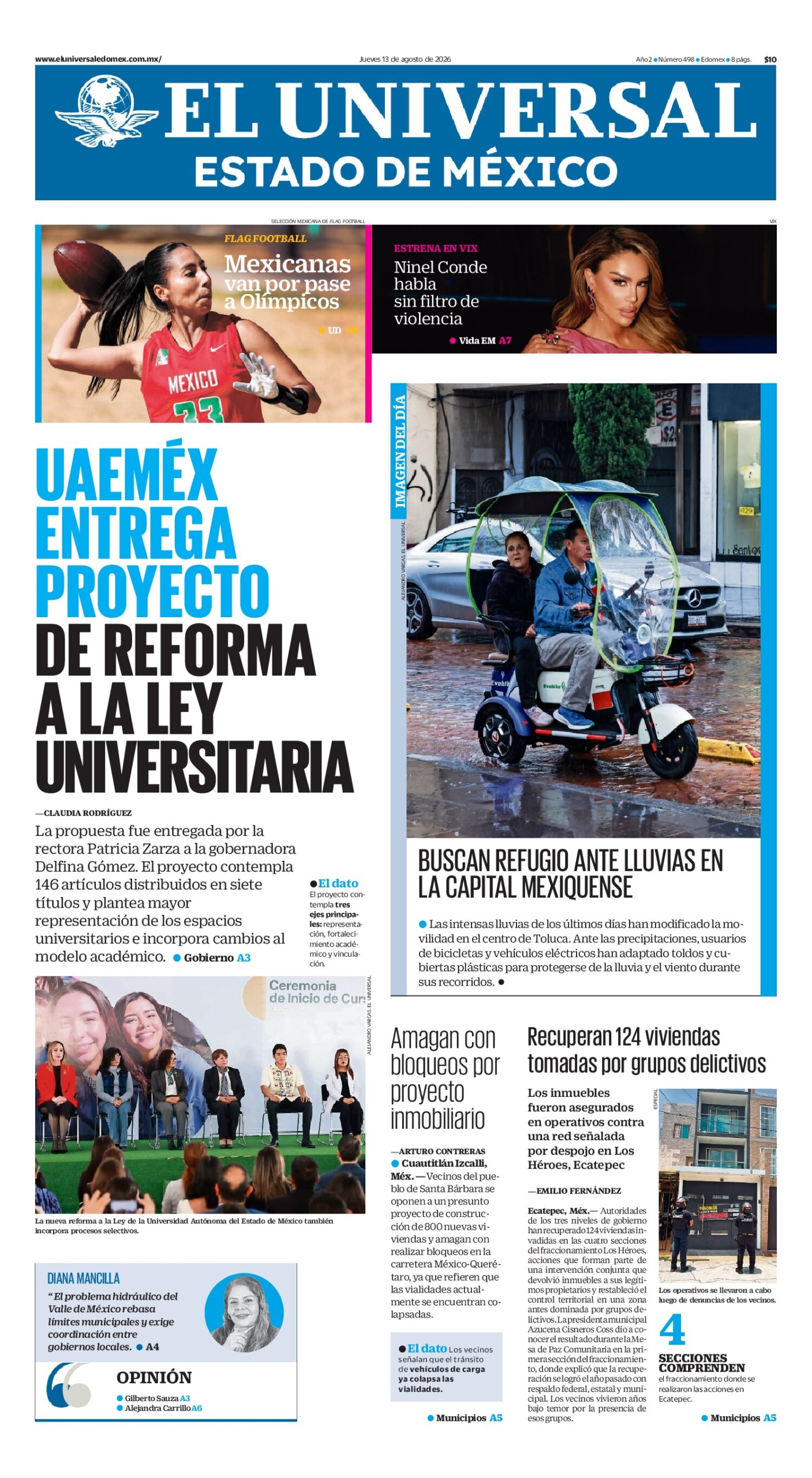 Estado de México - 13 de agosto de 2026