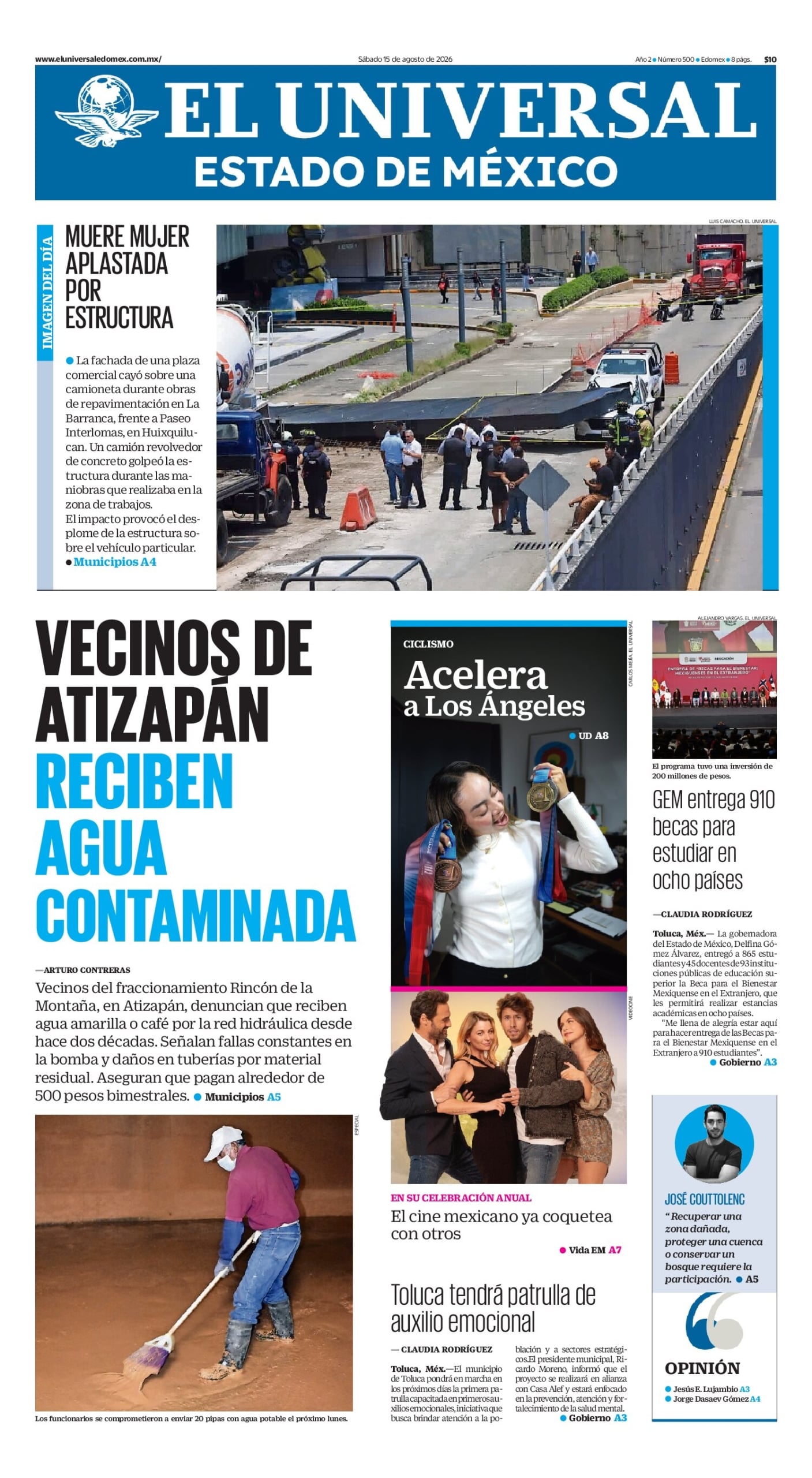 Estado de México - 15 de agosto de 2026