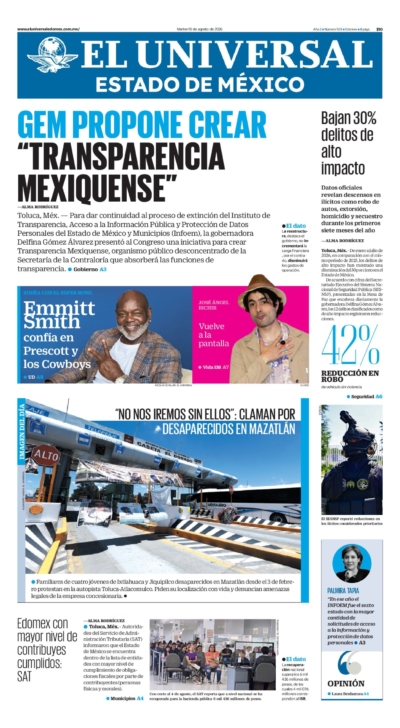 Estado de México - 18 de agosto de 2026