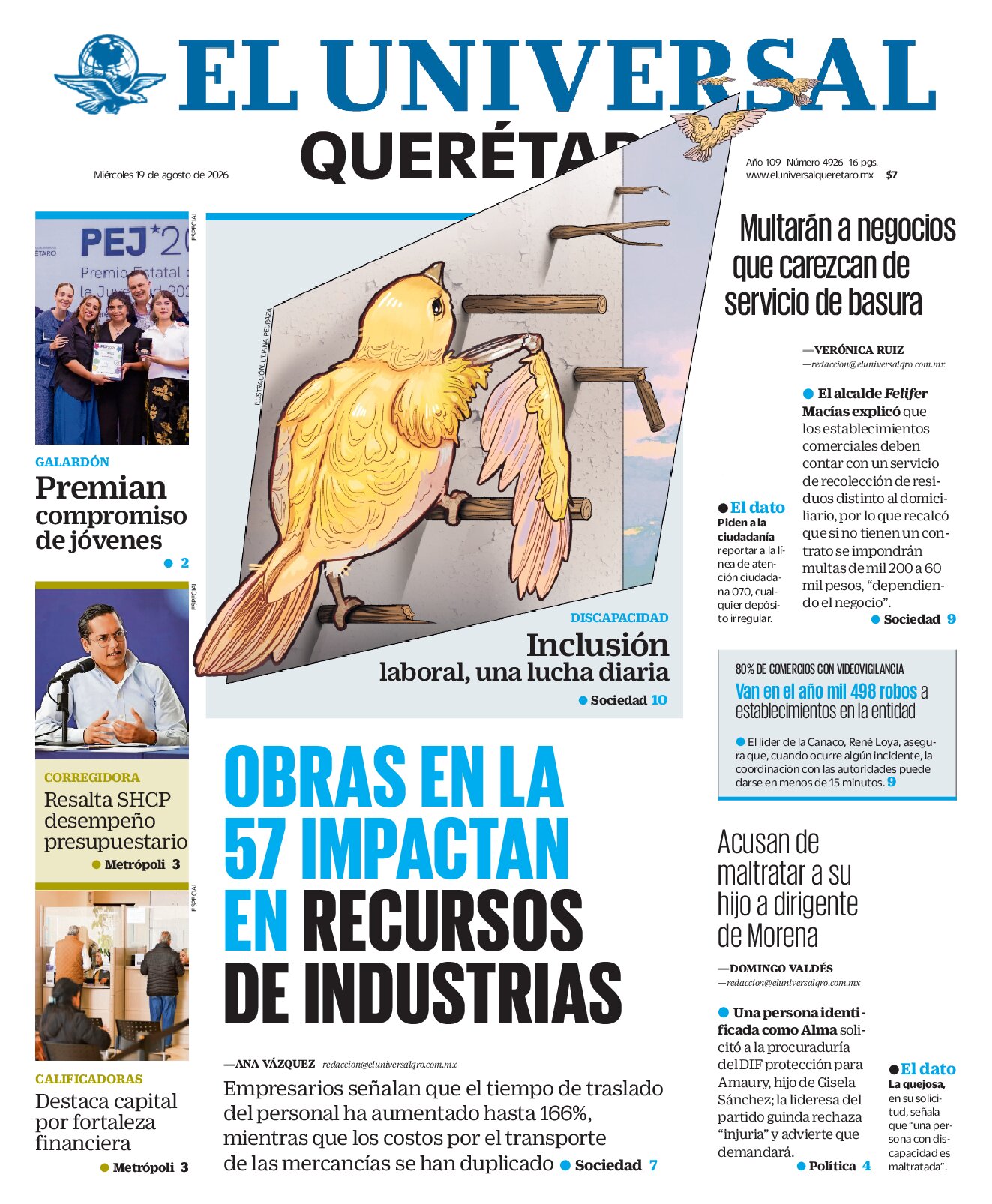 Querétaro - 19 de agosto de 2026