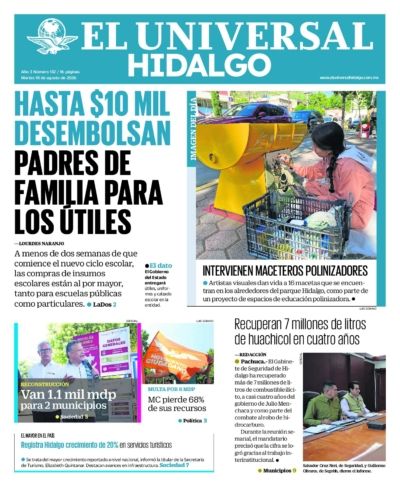 Hidalgo - 18 de agosto de 2026