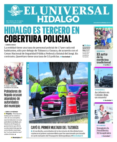 Hidalgo - 17 de agosto de 2026