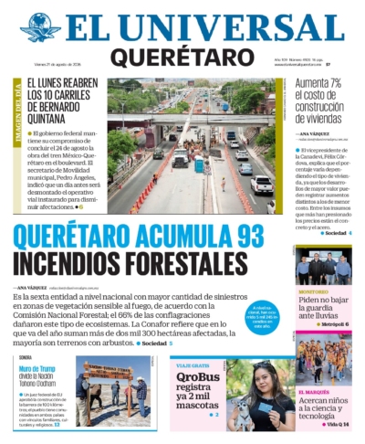 Querétaro - 21 de agosto de 2026