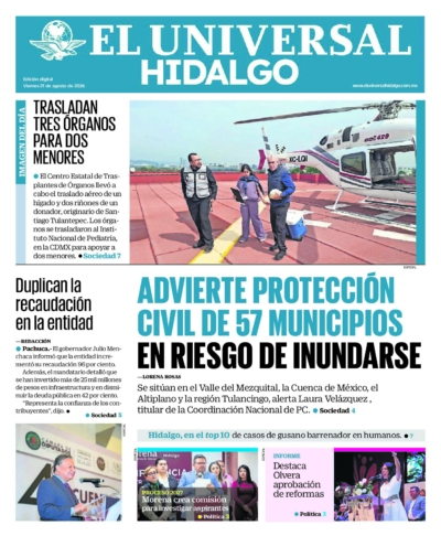 Hidalgo - 21 de agosto de 2026