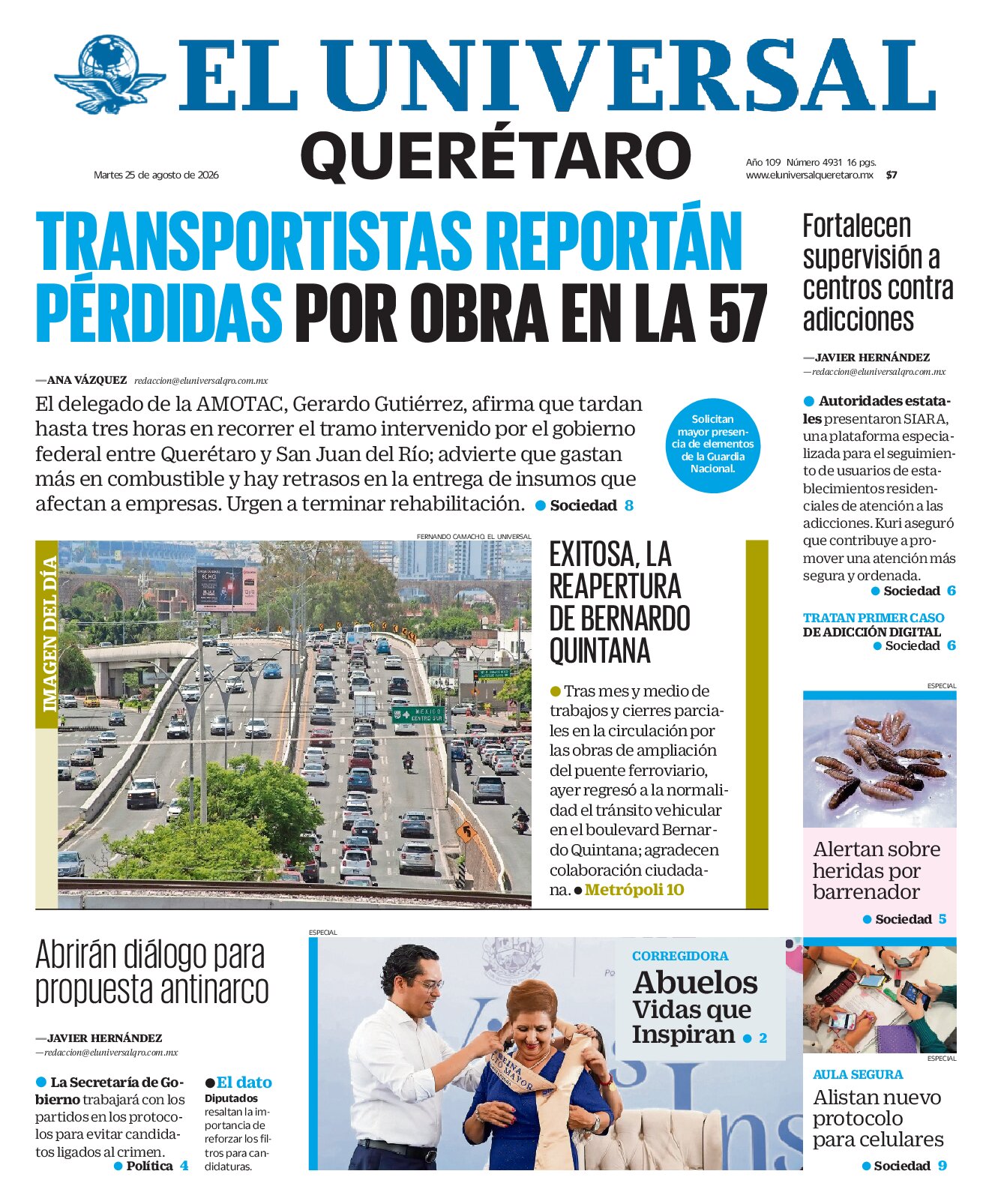 Querétaro - 25 de agosto de 2026