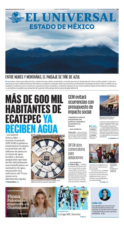 Estado de México - 25 de agosto de 2026