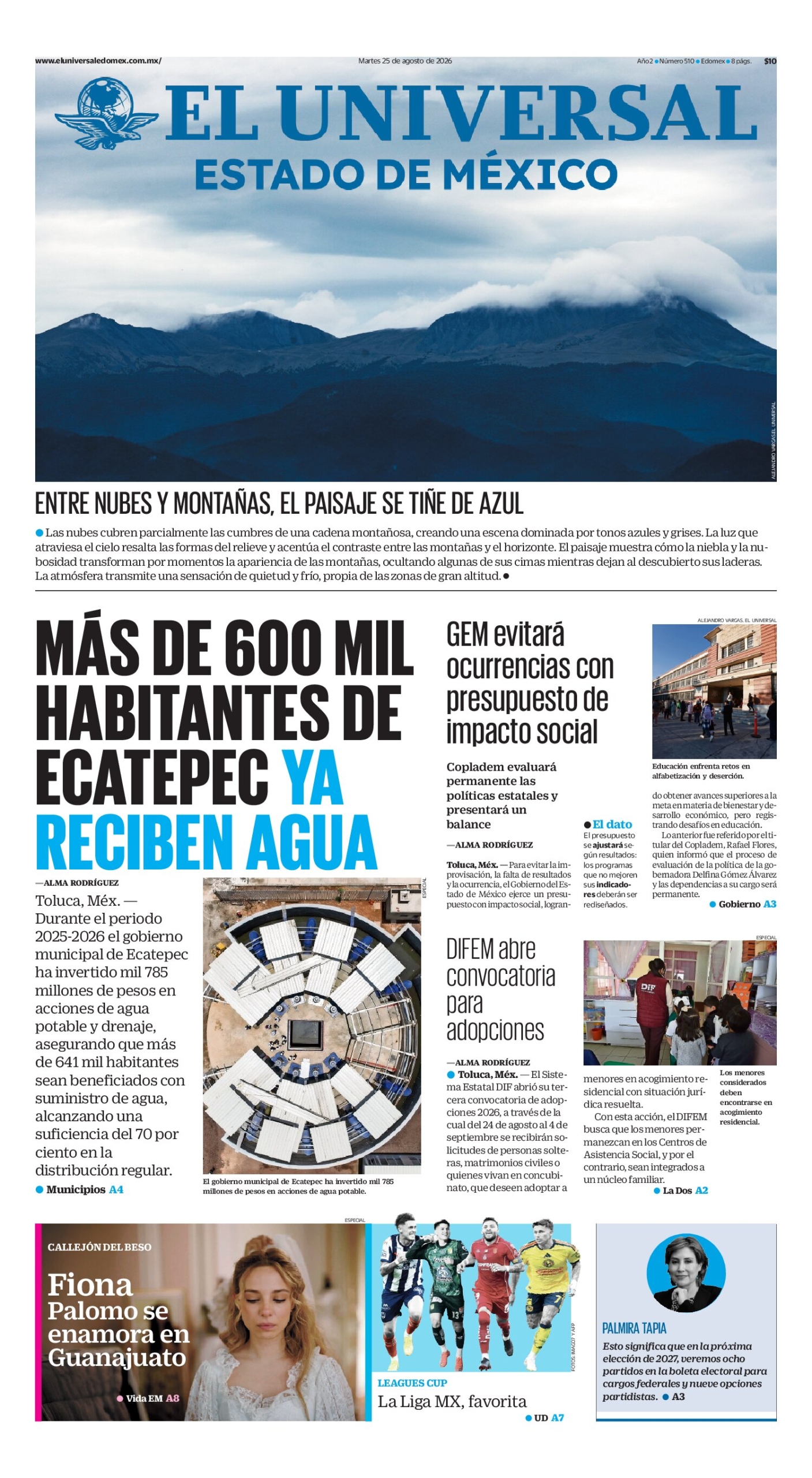 Estado de México - 25 de agosto de 2026