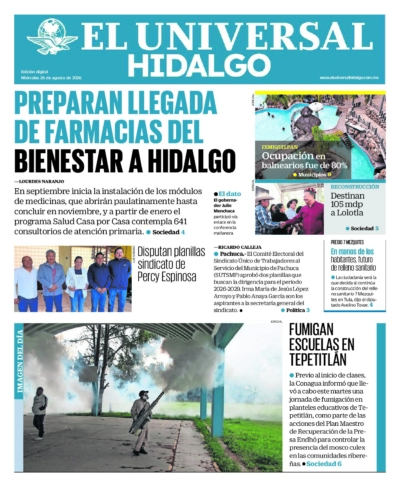Hidalgo - 26 de agosto de 2026