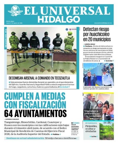 Hidalgo - 27 de agosto de 2026