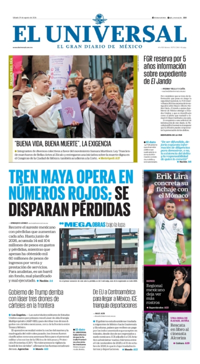 El Universal - 29 de agosto de 2026
