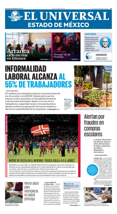 Estado de México - 31 de agosto de 2026