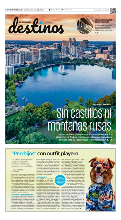Destinos - 23 de agosto de 2026