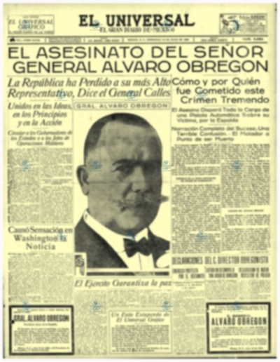 Asesinato de Alvaro Obregón