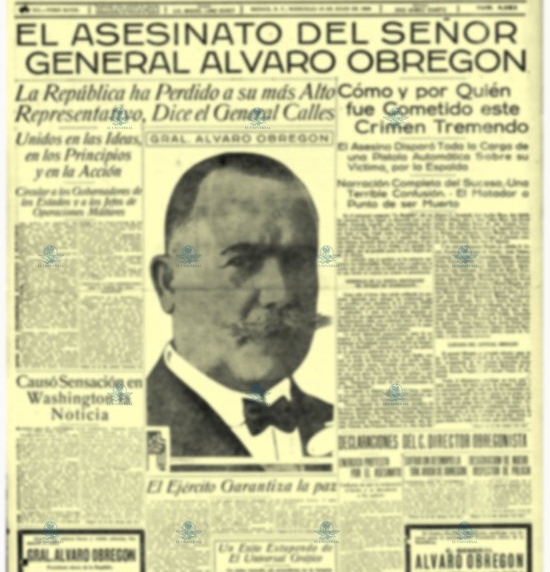 Asesinato de Alvaro Obregón