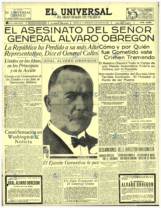 Asesinato de Alvaro Obregón